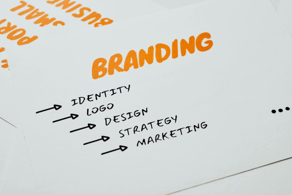 Ecriture des principes du branding